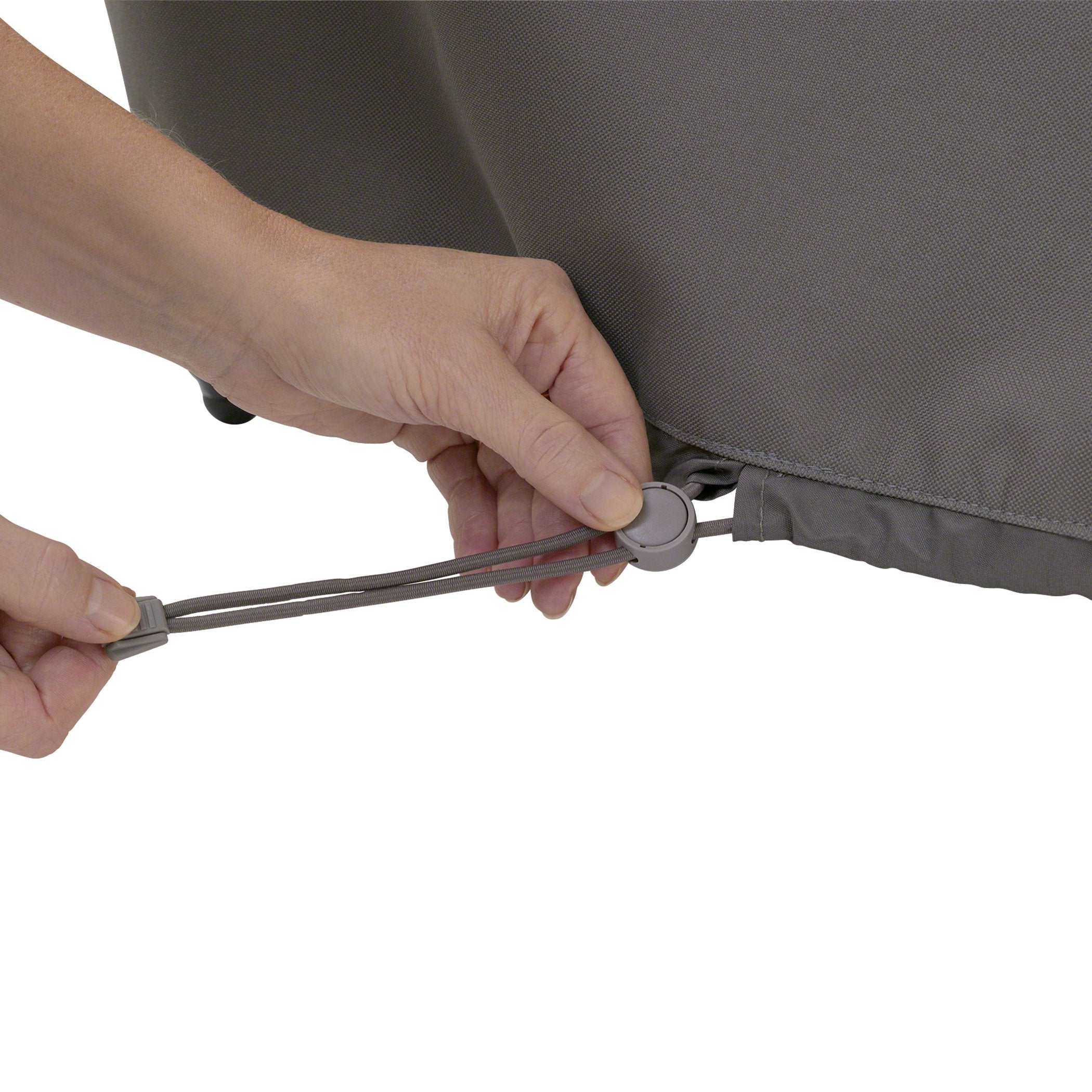Laminated undercoating on Ravenna cover provides reliable water resistance