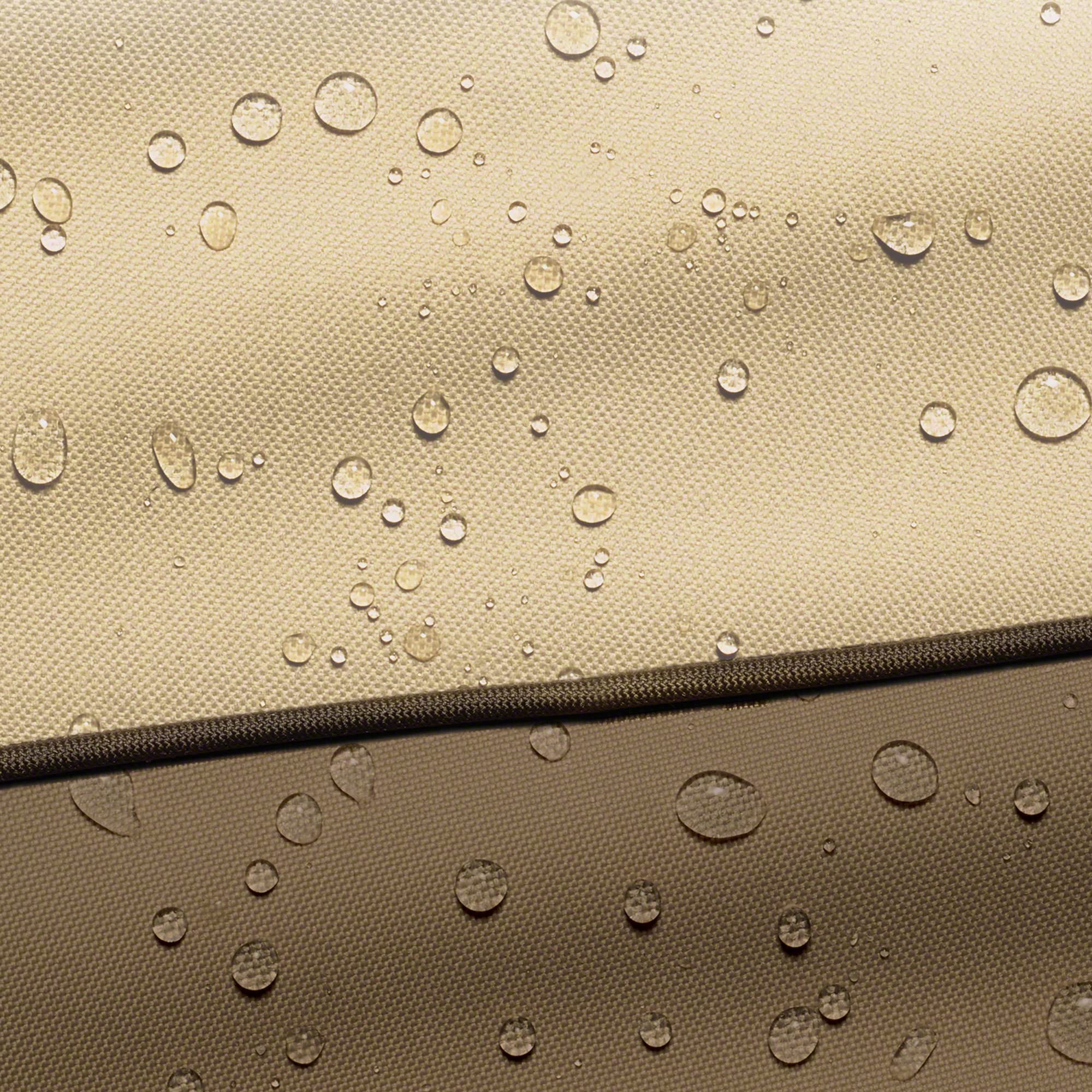 Air vents on Veranda cover reduce condensation and wind lofting