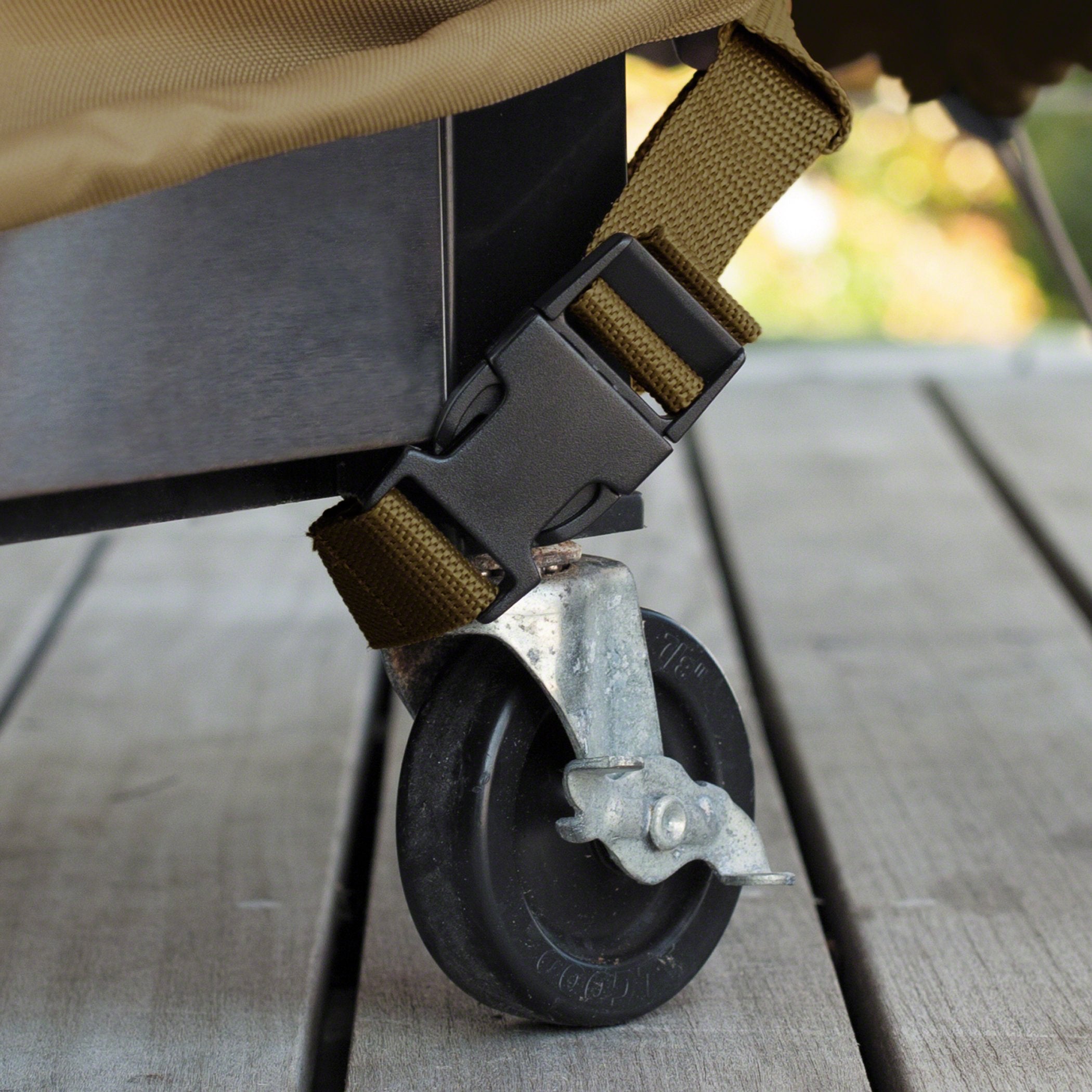 Classic Accessories Veranda dark splash guard skirt protects the base area