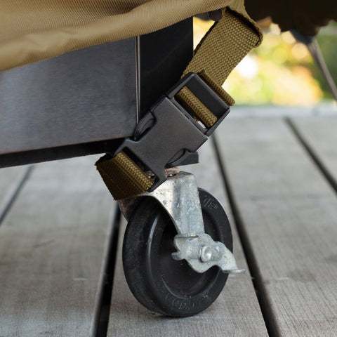 Classic Accessories Veranda dark splash guard skirt protects the base area