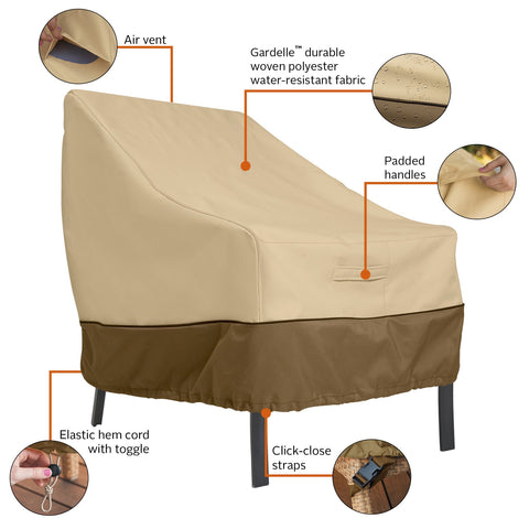 Classic Accessories Veranda elastic hem cord with toggle delivers a snug, customizable fit