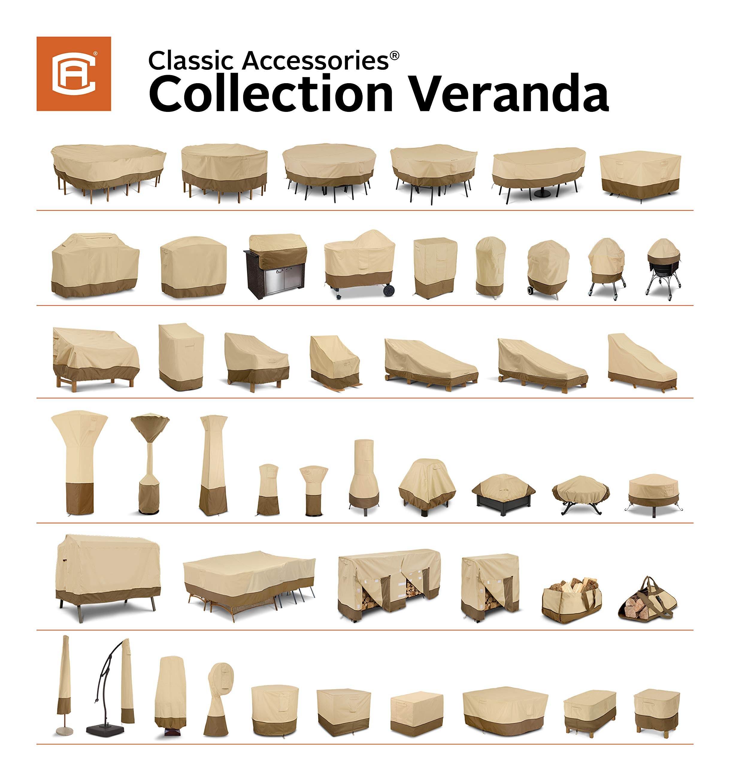 Classic Accessories Veranda elastic hem cord lets you tailor the fit
