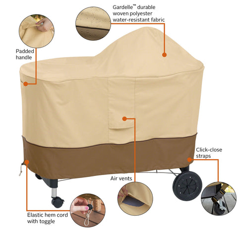 Classic Accessories Veranda elastic hem cord enables a tight, custom-like fit