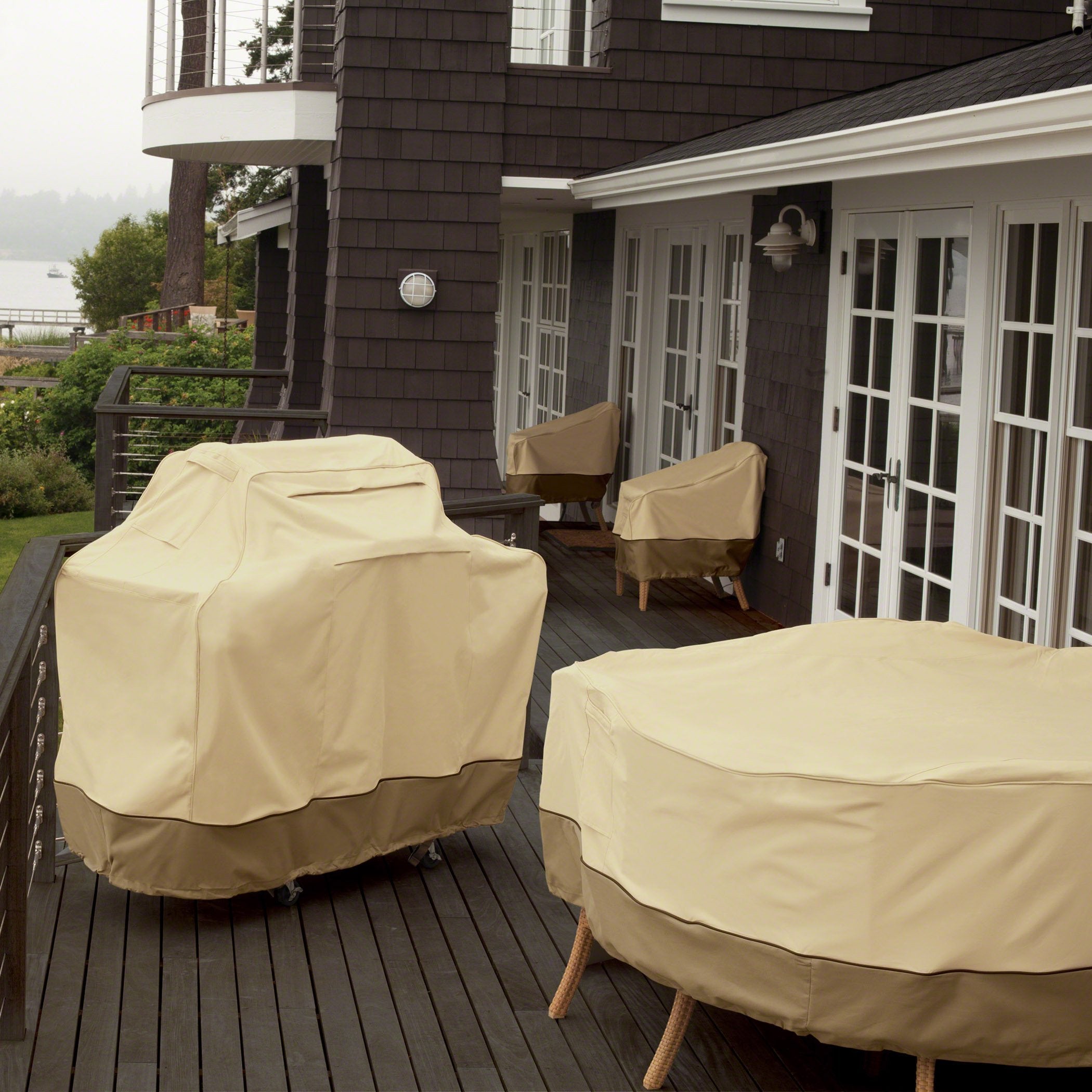UV protection from Classic Accessories Veranda helps guard against sun damage.