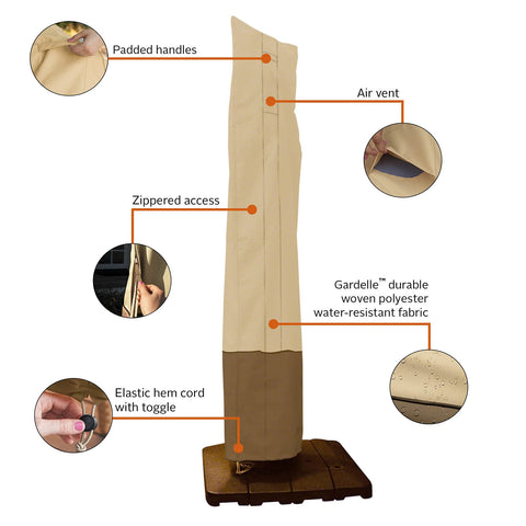 Classic Accessories Veranda padded handles allow easy fitting and removal