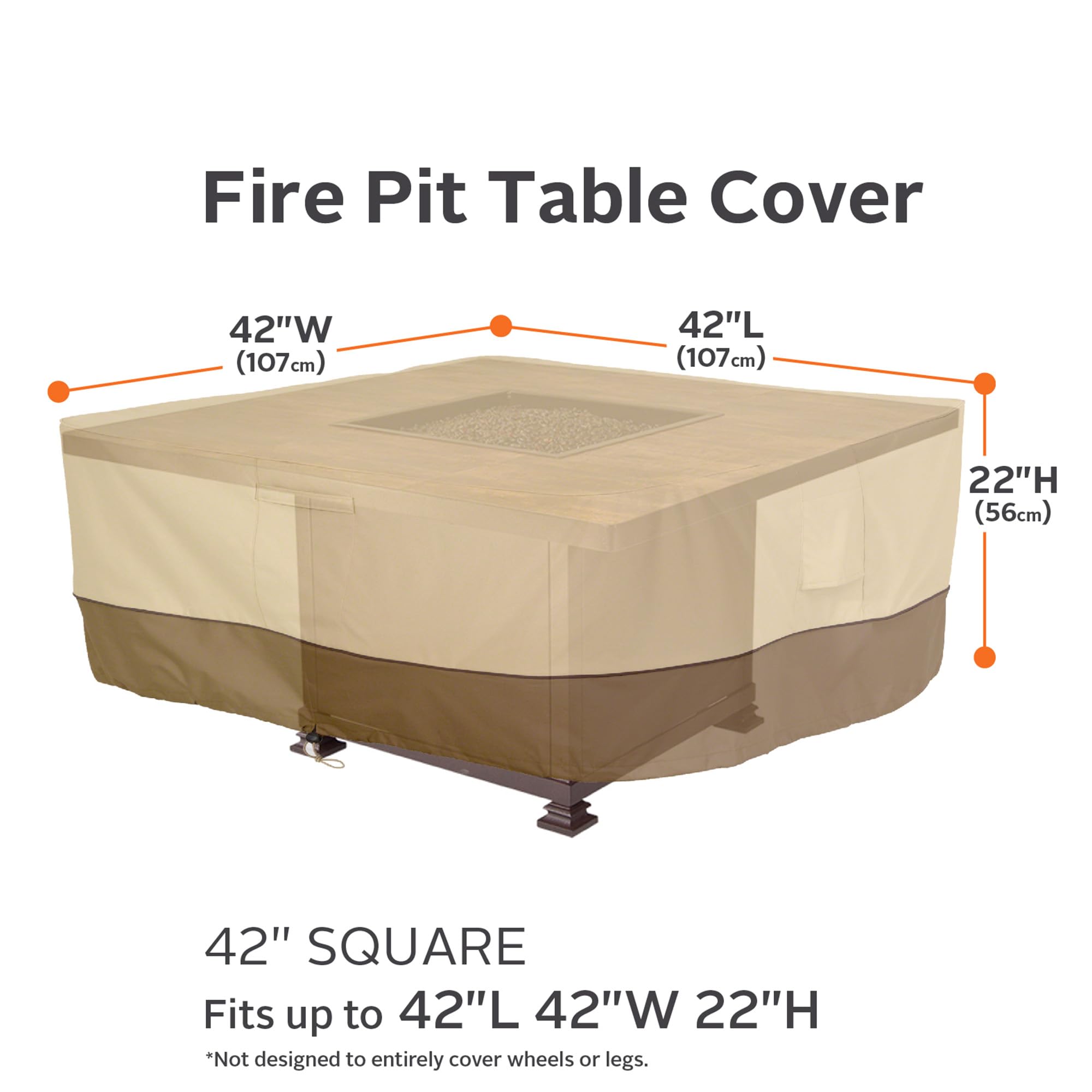 Classic Accessories Veranda water-repellent-undercoating provides weather protection on the fabric