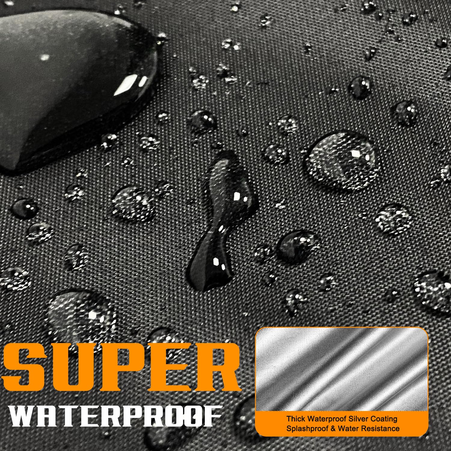 ClawsCover windproof design ensures snug fit during strong winds.