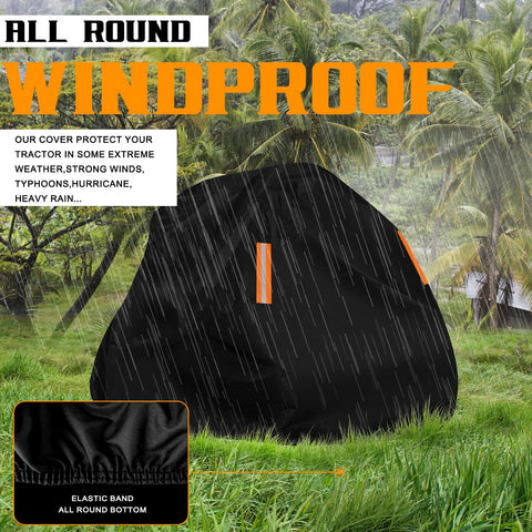 ClawsCover silver inside coating provides waterproof protection against rain.