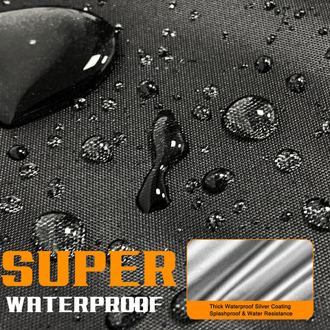 ClawsCover windproof design helps keep your mower secure during storms.
