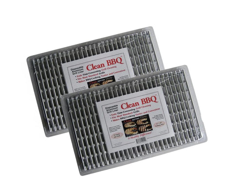 Clean BBQ disposable grill liners 24-sheets pack for mess-free grilling