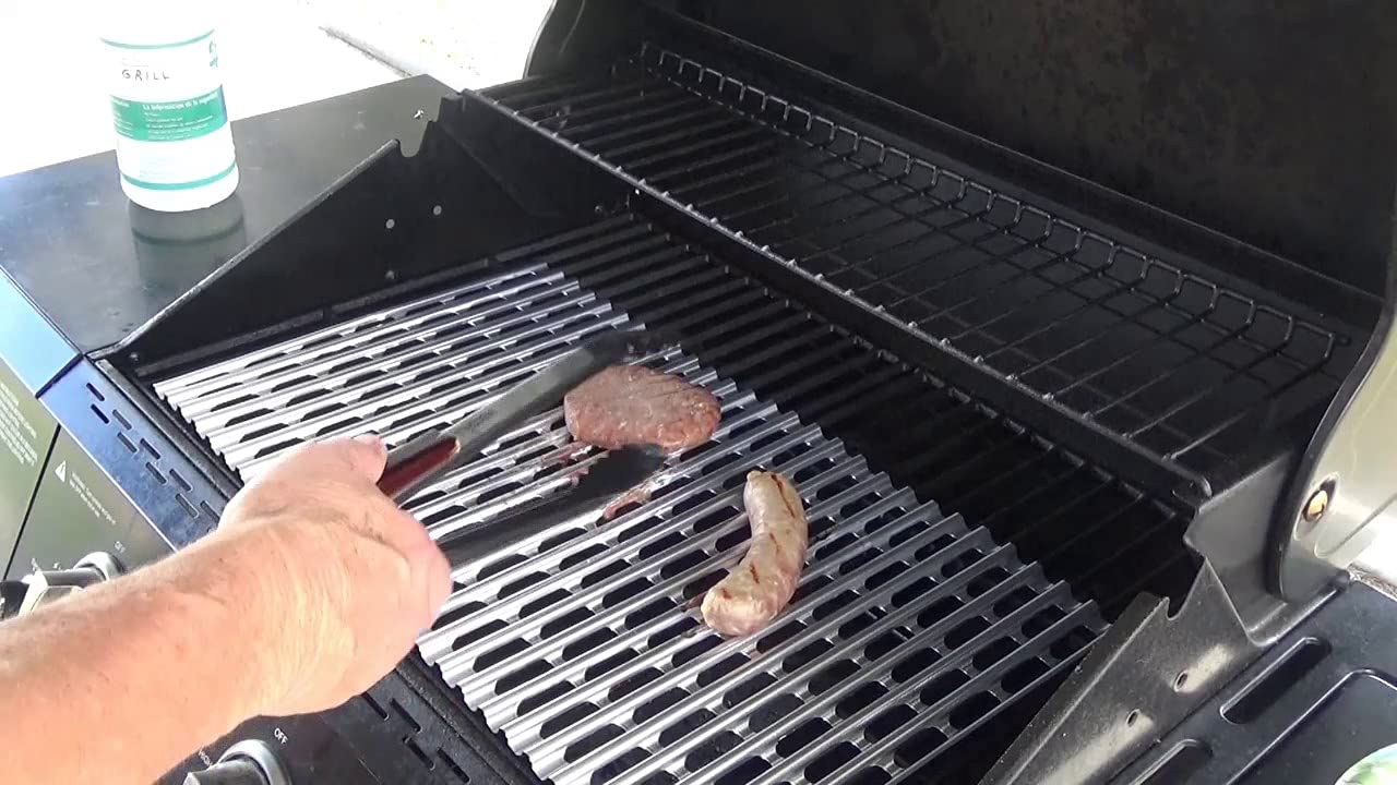 Clean BBQ grill liners ready for oven use up to 400°F