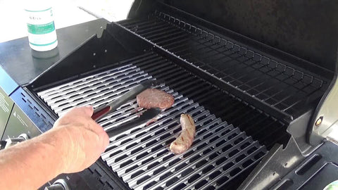 Clean BBQ grill liners ready for oven use up to 400°F