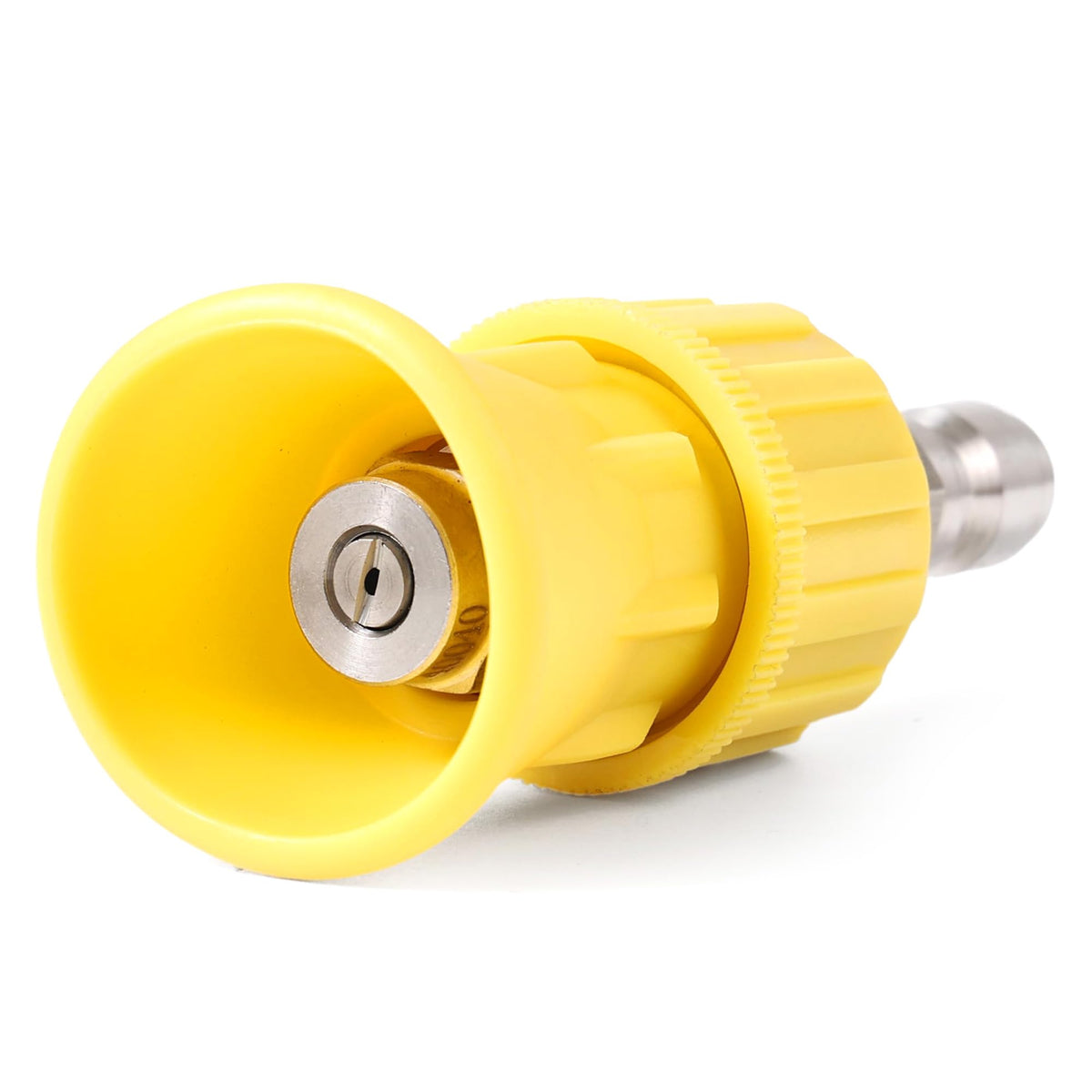 Clean Car USA Foam King 40° nozzle guard close-up, rubber shield protects surfaces