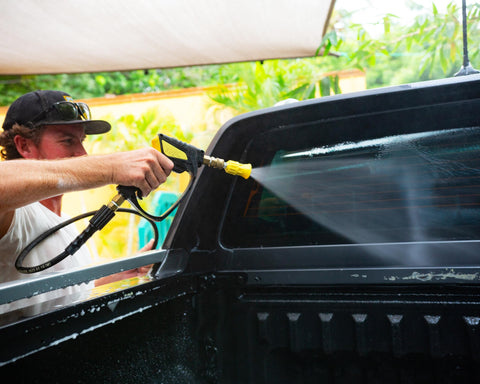 Ideal for high-pressure cleaning on cars, driveways, and siding