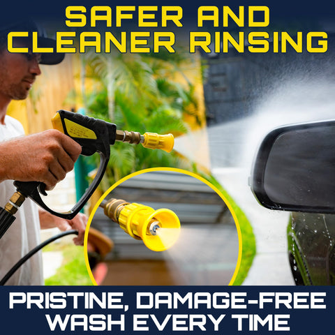 Foam King protective rubber shield by Clean Car USA reduces backsplash