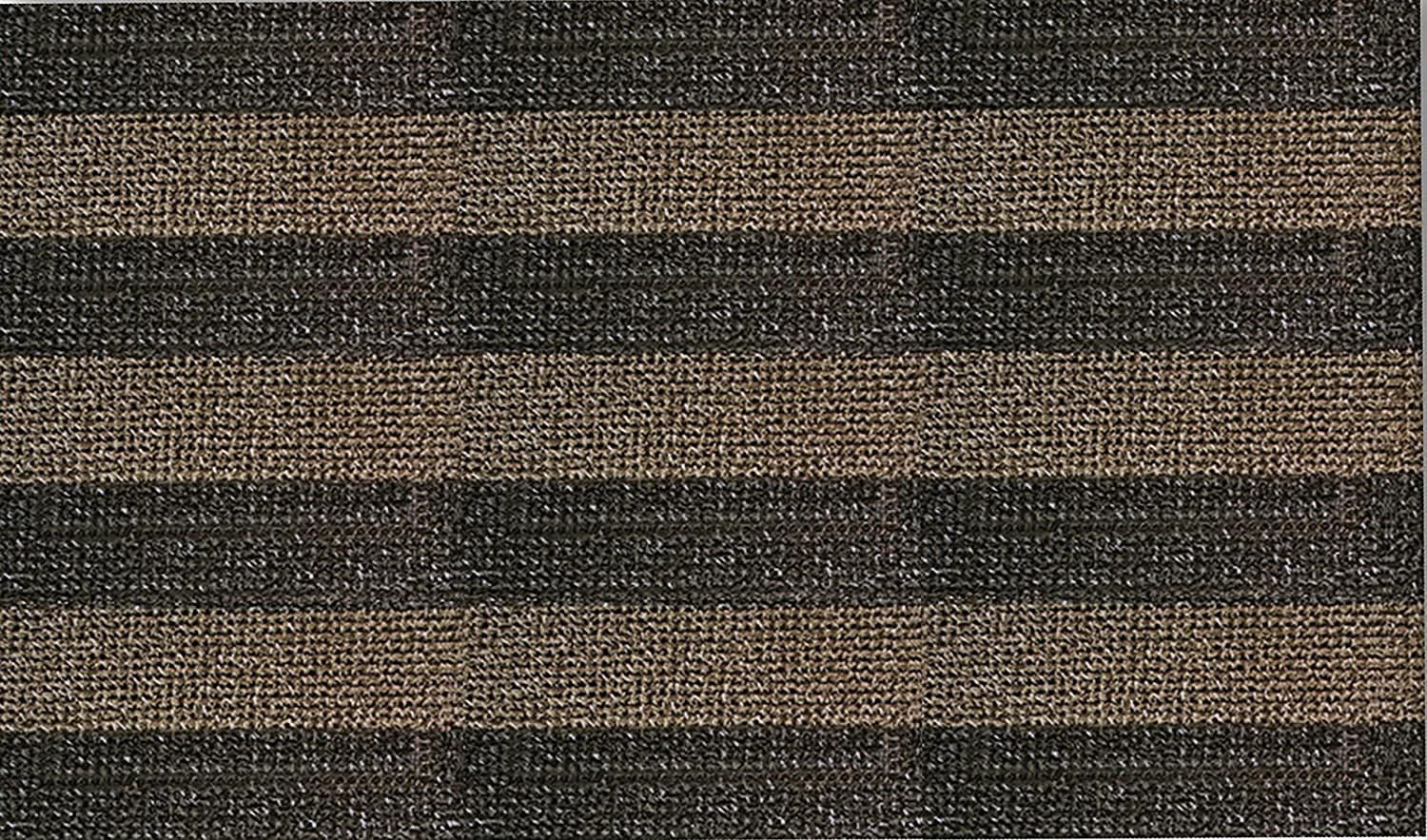 Clean Machine AstroTurf Dirt Trapper Doormat in desert taupe patio stripe for cleaner entryways