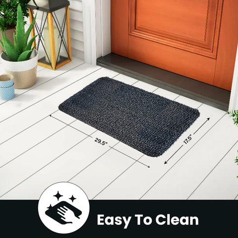 USA-made Clean Machine Dirt Trapper Doormat built to withstand weather