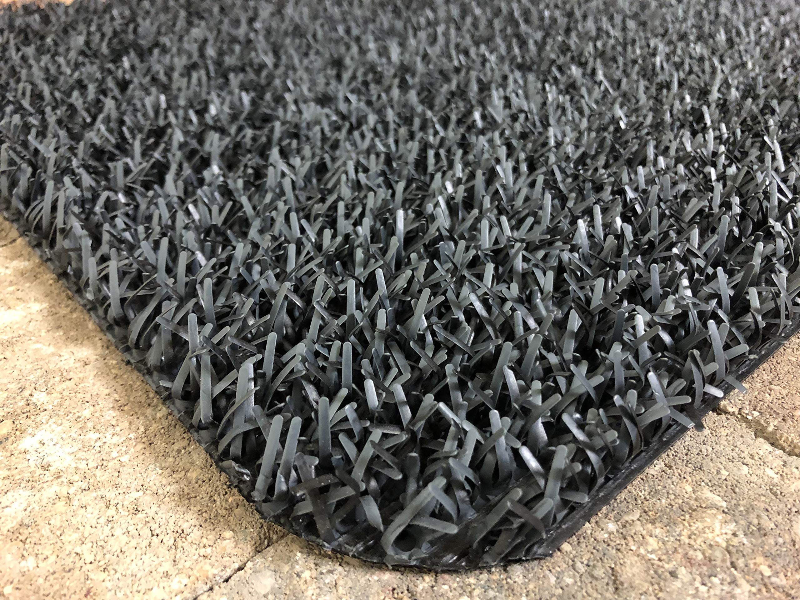 Multipurpose entry use on Clean Machine Dirt Trapper Doormat for front or back doors