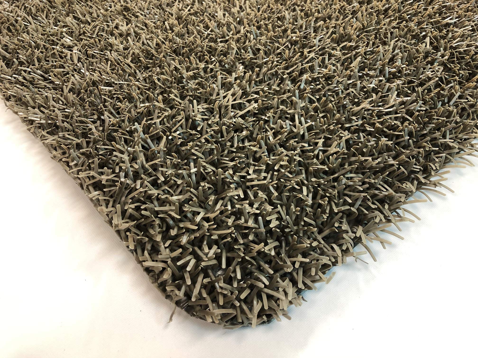 Clean Machine desert taupe doormat indoor hallway setup, versatile for entryways and offices