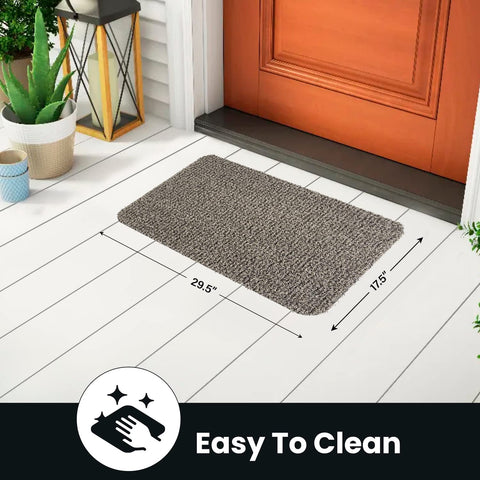 Clean Machine Dirt Trapper Doormat all weather design protecting floors
