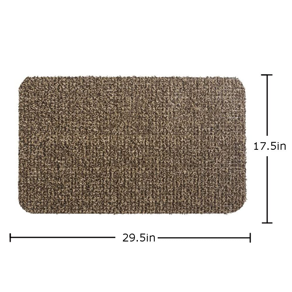 Indoor doorway setup with Clean Machine Dirt Trapper Doormat for tidy entry.