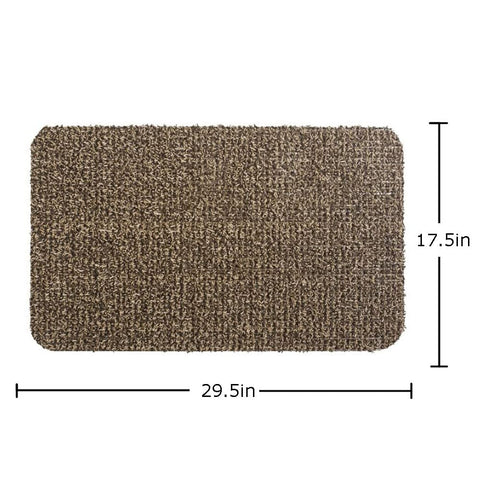 Indoor doorway setup with Clean Machine Dirt Trapper Doormat for tidy entry.