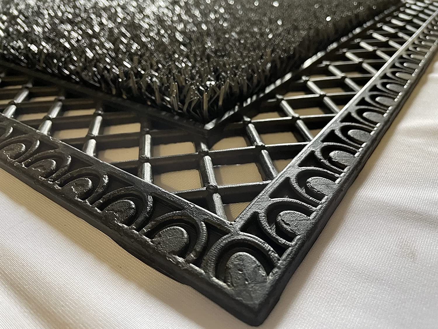 Clean Machine Outdoor indoor mat handles rain, mud, and snow.