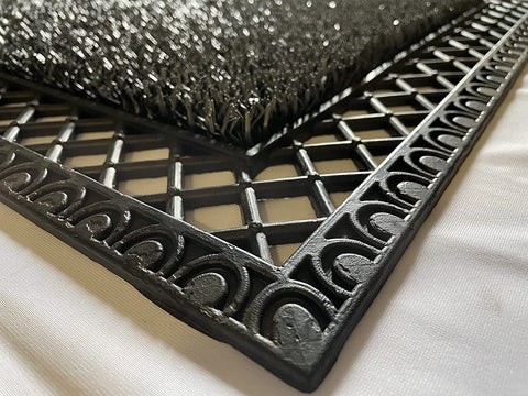 Clean Machine Outdoor indoor mat handles rain, mud, and snow.