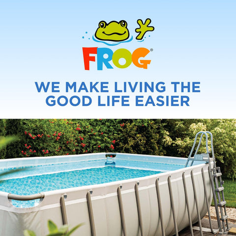 Cleaner, clearer, softer water visuals with FROG cartridges.