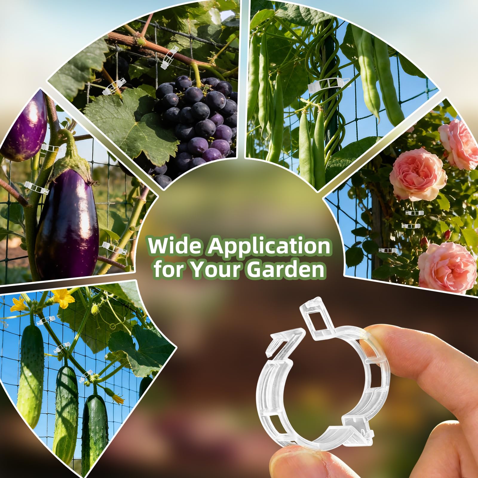 CLEANGOR easy snap-on application saves time while securing stems.