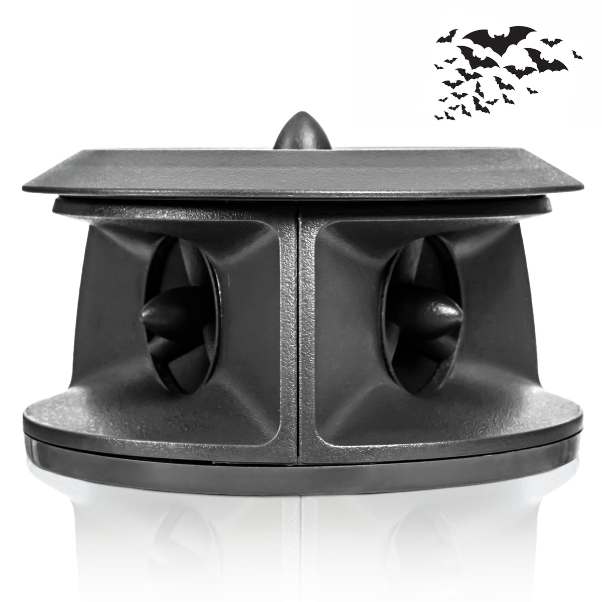 CLEANRTH BCS202 Bat-Blocker Pro side speakers deter bats in outdoor areas