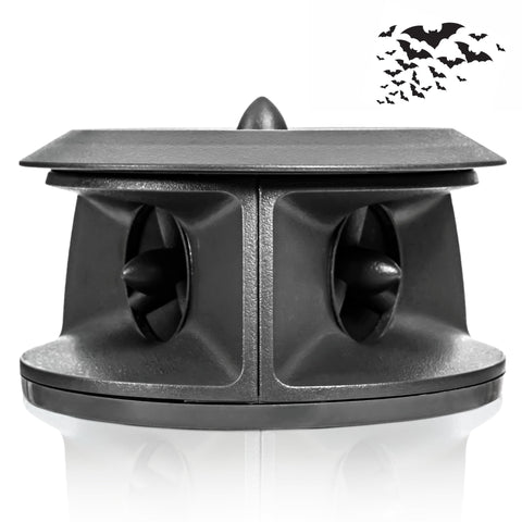 CLEANRTH BCS202 Bat-Blocker Pro side speakers deter bats in outdoor areas