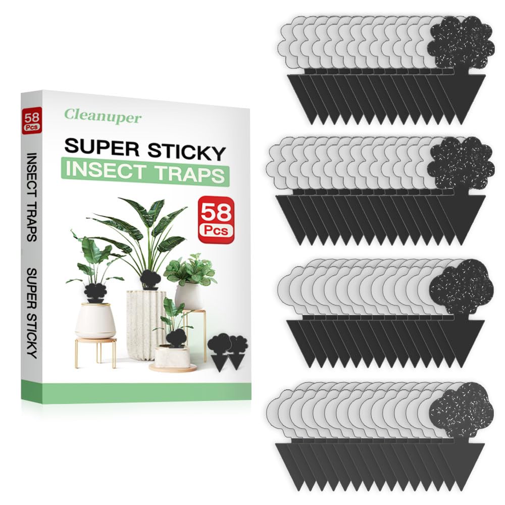 Cleanuper cloud traps capture flying insects from both sides for garden protection