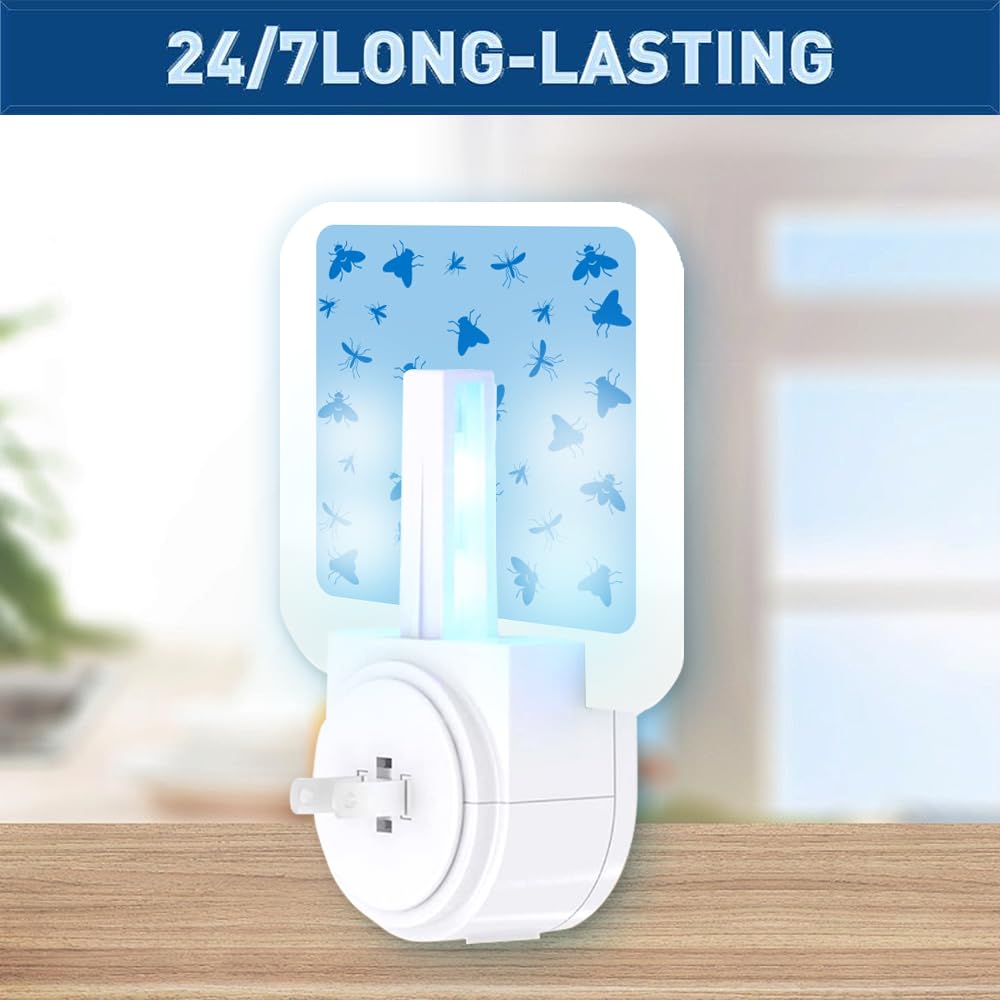 Cleanuper mosquito fly trap glue cards in use, safe for homes