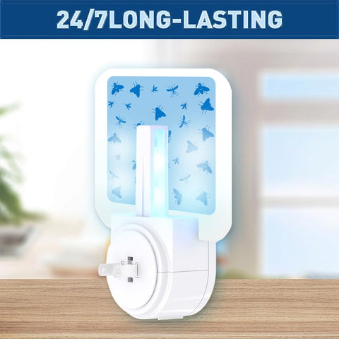 Cleanuper mosquito fly trap glue cards in use, safe for homes