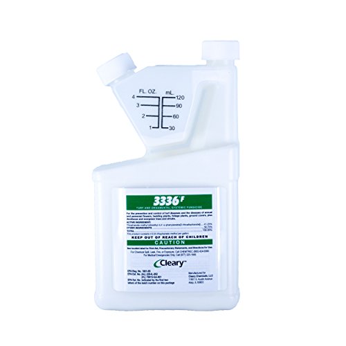 Clear spray action from Cleary 3336F fungicide ensuring even coverage