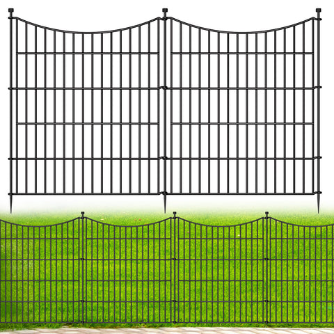 CLEASO 32in no-dig dog fence panel for quick yard setup.