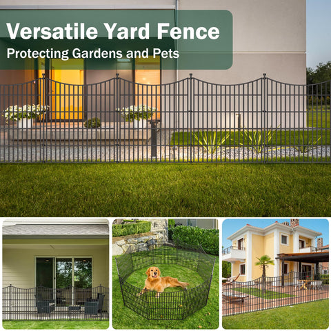 CLEASO pet-friendly fence border demonstrating safe dog containment