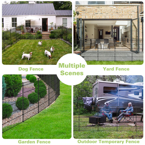 CLEASO pet-safe garden boundary keeps pets in check while showcasing plants.