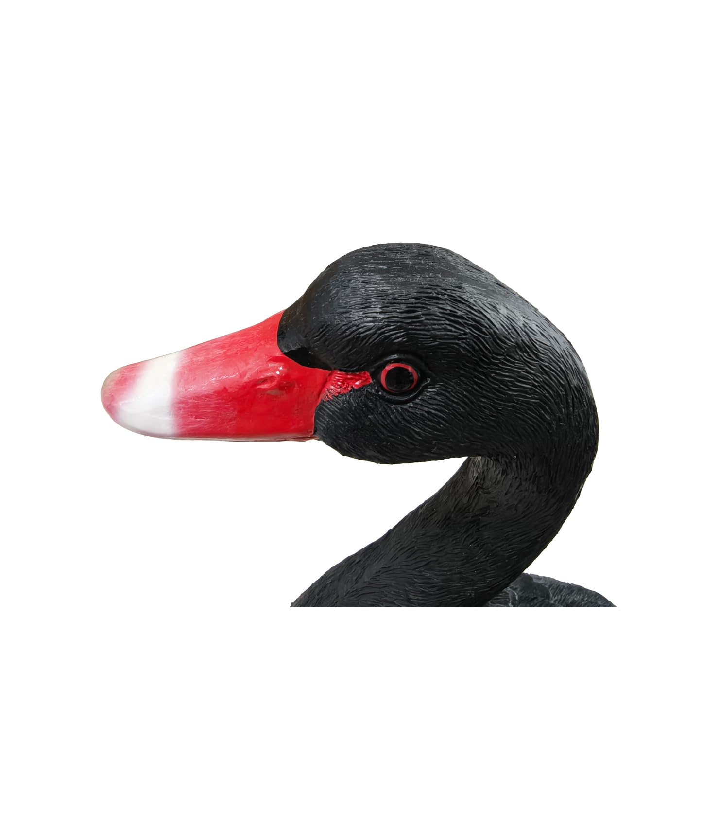 Clerodendrum indoor-outdoor yard decor goose, lightweight look with durable resin