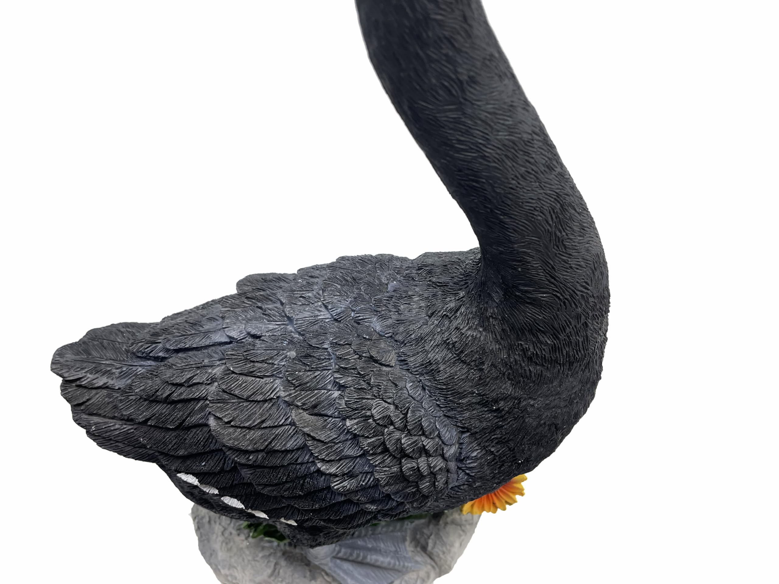 Clerodendrum weatherproof goose sculpture, perfect for year-round patio or lawn display