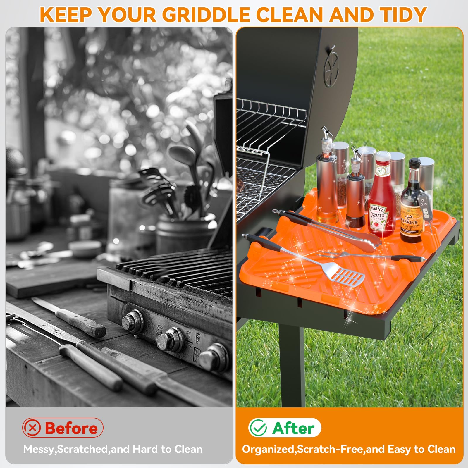 Removable tool holders help swap tools quickly during Blackstone sessions.