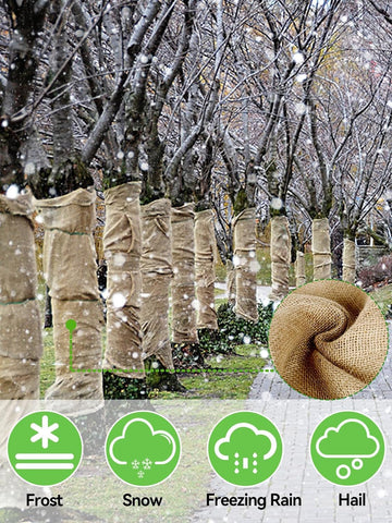 Easy to cut and shape for Cleverbrand burlap DIY garden projects