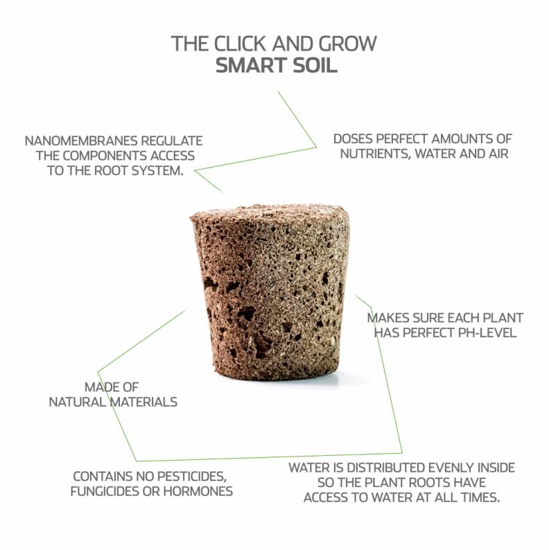 Click and Grow kitchen counter oregano garden for continuous fresh seasoning.