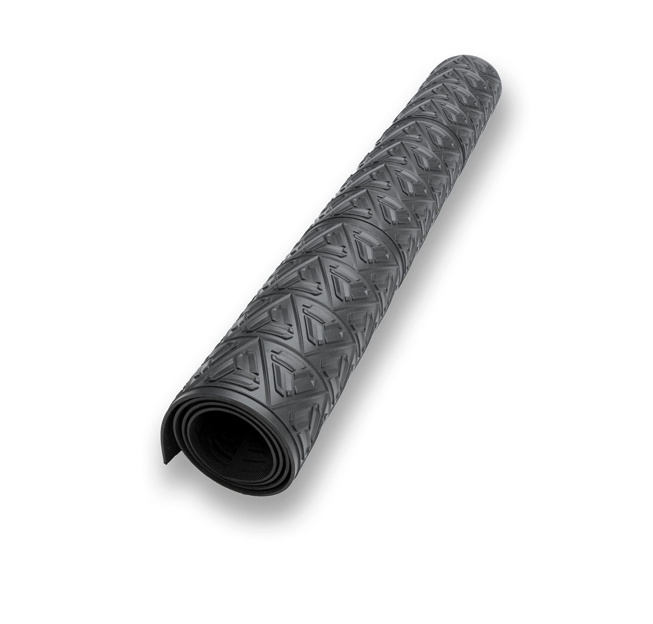 ClimaTex rubber scraper mat near entrance prevents dirt indoors.
