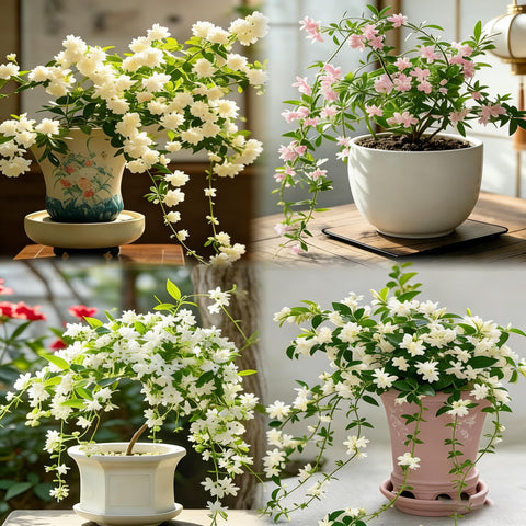 Climbing Jasmine Seeds forming a natural privacy screen on a fence or arbour.