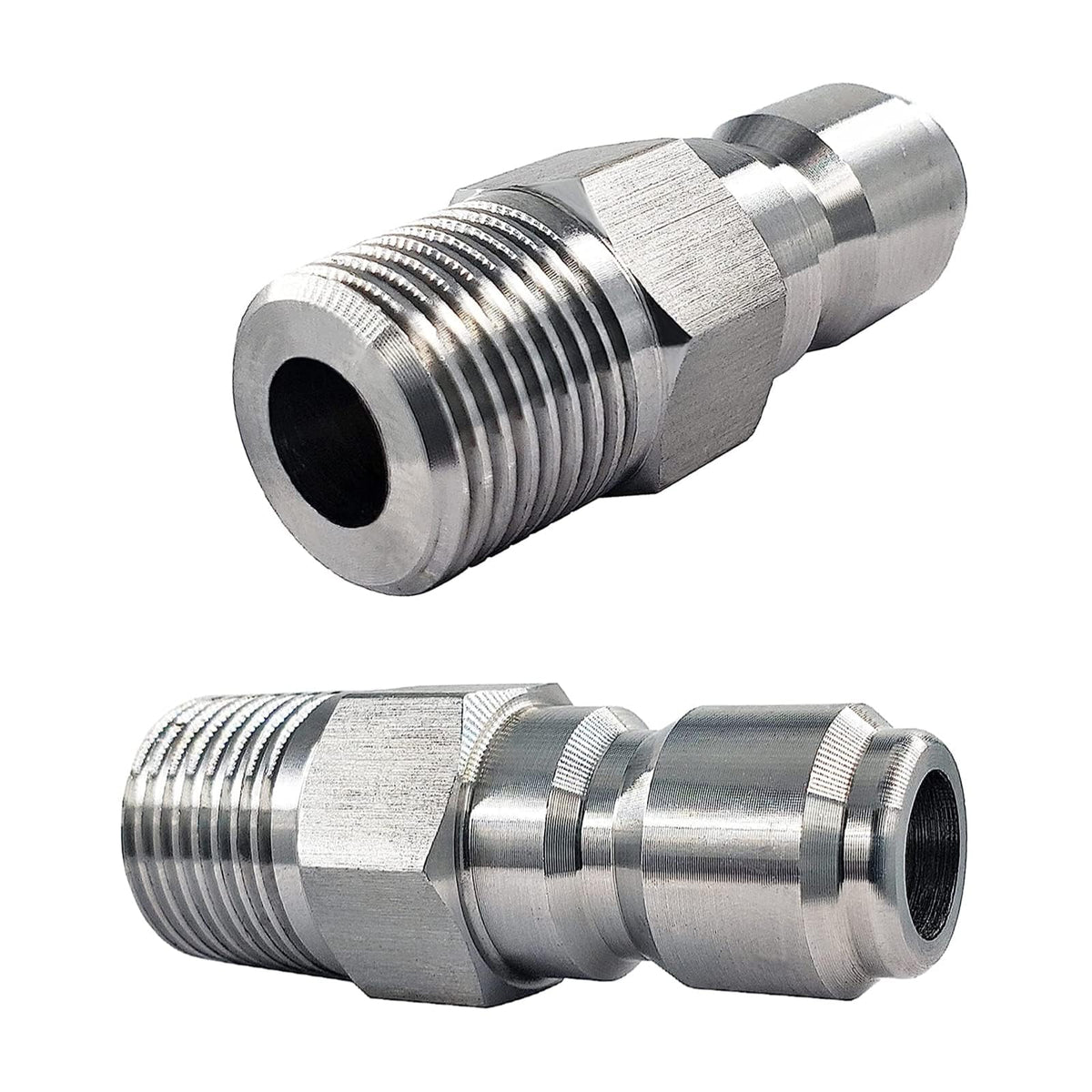 CLIO 3-8 inch male NPT plug in a 2-pack for reliable connections in pressure washers