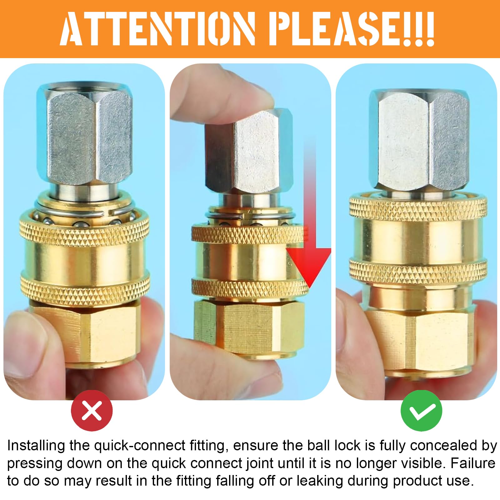 CLIO quick-connect with female NPT threads shows versatile compatibility