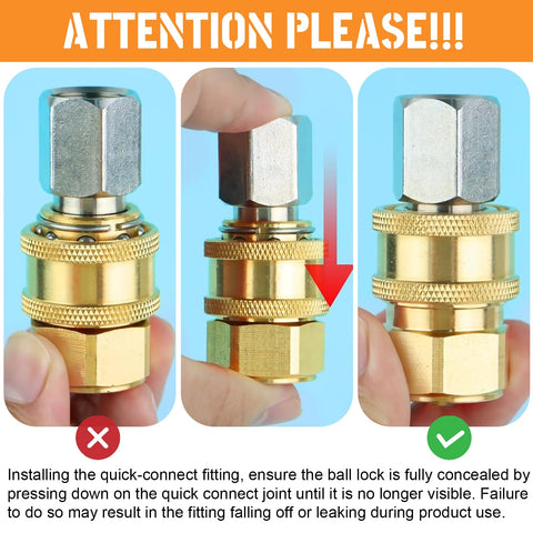CLIO quick-connect with female NPT threads shows versatile compatibility