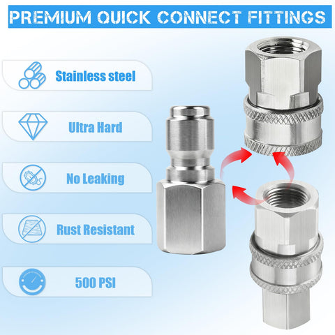 CLIO NPT 3-8 to quick connect enables broader tool pairing